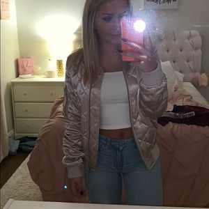 Pale blush pink jacket